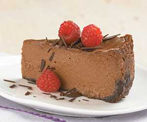 Healthy Chocolate Cheesecake